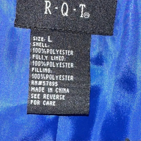 RQT Fully-Lined Plaid Checkered Jacket RQT - Picture 4 of 4